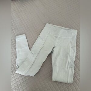 Lululemon White Leggings